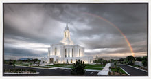 Load image into Gallery viewer, Orem Rainbow Sunrise Large Wall Art