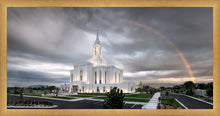 Load image into Gallery viewer, Orem Rainbow Sunrise Large Wall Art