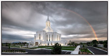 Load image into Gallery viewer, Orem Rainbow Sunrise Large Wall Art