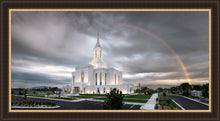 Load image into Gallery viewer, Orem Rainbow Sunrise Large Wall Art