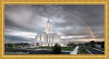 Load image into Gallery viewer, Orem Rainbow Sunrise Large Wall Art