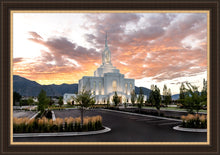 Load image into Gallery viewer, Orem Utah Fiery Sky Sunrise