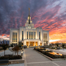 Load image into Gallery viewer, Saratoga Springs Utah Colorful Sunrise