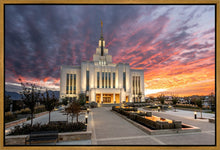 Load image into Gallery viewer, Saratoga Springs Utah Colorful Sunrise