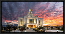 Load image into Gallery viewer, Saratoga Springs Utah Colorful Sunrise