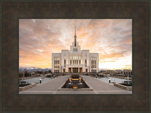 Load image into Gallery viewer, Saratoga Springs Utah Golden Sunrise