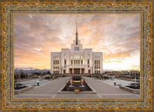 Load image into Gallery viewer, Saratoga Springs Utah Golden Sunrise