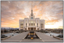 Load image into Gallery viewer, Saratoga Springs Utah Golden Sunrise