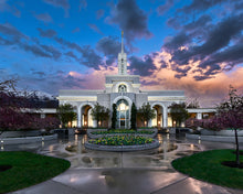 Load image into Gallery viewer, Mount Timpanogos Utah Spring Storm Clearing