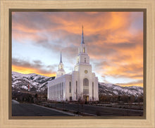 Load image into Gallery viewer, Layton Utah Golden Sunrise