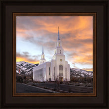 Load image into Gallery viewer, Layton Utah Golden Sunrise