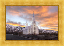 Load image into Gallery viewer, Layton Utah Golden Sunrise