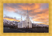 Load image into Gallery viewer, Layton Utah Golden Sunrise