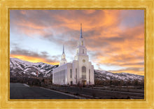 Load image into Gallery viewer, Layton Utah Golden Sunrise