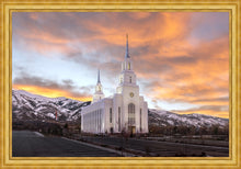 Load image into Gallery viewer, Layton Utah Golden Sunrise