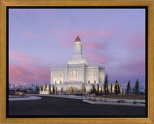 Load image into Gallery viewer, Deseret Peak Utah Pink Winter Sunrise