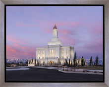 Load image into Gallery viewer, Deseret Peak Utah Pink Winter Sunrise
