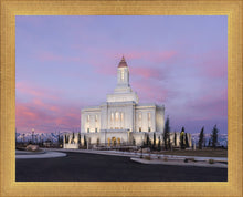Load image into Gallery viewer, Deseret Peak Utah Pink Winter Sunrise