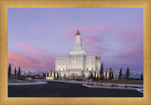 Load image into Gallery viewer, Deseret Peak Utah Pink Winter Sunrise