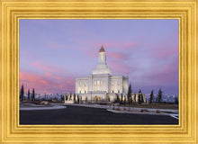 Load image into Gallery viewer, Deseret Peak Utah Pink Winter Sunrise