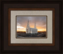 Load image into Gallery viewer, Layton Utah Golden Glow Sunset
