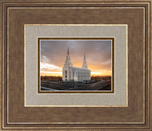 Load image into Gallery viewer, Layton Utah Golden Glow Sunset