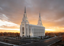 Load image into Gallery viewer, Layton Utah Golden Glow Sunset