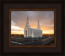 Load image into Gallery viewer, Layton Utah Golden Glow Sunset
