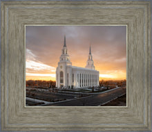 Load image into Gallery viewer, Layton Utah Golden Glow Sunset