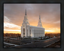 Load image into Gallery viewer, Layton Utah Golden Glow Sunset