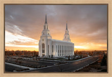 Load image into Gallery viewer, Layton Utah Golden Glow Sunset