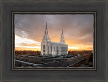 Load image into Gallery viewer, Layton Utah Golden Glow Sunset