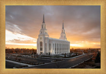 Load image into Gallery viewer, Layton Utah Golden Glow Sunset