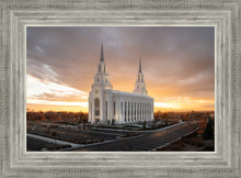 Load image into Gallery viewer, Layton Utah Golden Glow Sunset