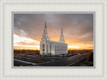 Load image into Gallery viewer, Layton Utah Golden Glow Sunset