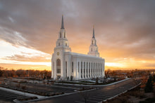 Load image into Gallery viewer, Layton Utah Golden Glow Sunset