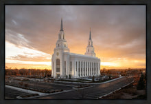 Load image into Gallery viewer, Layton Utah Golden Glow Sunset