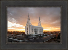 Load image into Gallery viewer, Layton Utah Golden Glow Sunset