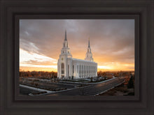 Load image into Gallery viewer, Layton Utah Golden Glow Sunset