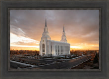 Load image into Gallery viewer, Layton Utah Golden Glow Sunset