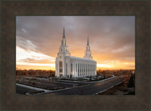 Load image into Gallery viewer, Layton Utah Golden Glow Sunset