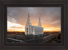 Load image into Gallery viewer, Layton Utah Golden Glow Sunset