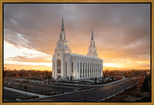 Load image into Gallery viewer, Layton Utah Golden Glow Sunset