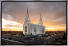 Load image into Gallery viewer, Layton Utah Golden Glow Sunset