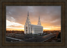 Load image into Gallery viewer, Layton Utah Golden Glow Sunset