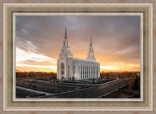 Load image into Gallery viewer, Layton Utah Golden Glow Sunset