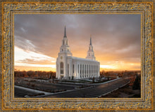 Load image into Gallery viewer, Layton Utah Golden Glow Sunset