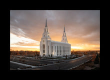 Load image into Gallery viewer, Layton Utah Golden Glow Sunset