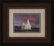 Load image into Gallery viewer, Layton Utah Pink Winter Sunset