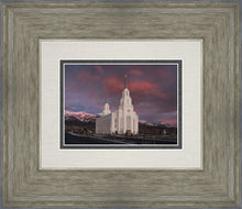 Load image into Gallery viewer, Layton Utah Pink Winter Sunset